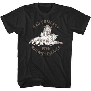 เสื้อยืด พิมพ์ลาย Bad Company Wolf Mother สําหรับผู้ชาย