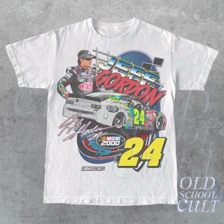 เสื้อยืด พิมพ์ลายกราฟฟิค Jeff Gordon Nascar สไตล์วินเทจ ยุค 90s Y2k ของขวัญแข่งรถ สําหรับผู้ชาย และผู้หญิง