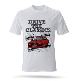 เสื้อยืด ทรงหลวม พิมพ์ลาย Drive the Classics BMW E28 518 518i 520i 525i 525e 528e 528i 533i 535i m535i M5