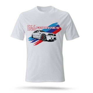 เสื้อยืด พิมพ์ลาย BMW E46 BMW E46 330 xd 318i 330d 325i 320d 330xd M3 สําหรับผู้ชาย