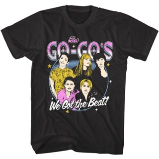 เสื้อยืด พิมพ์ลาย Go-Gos We Got the Beat สําหรับผู้ชาย