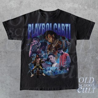 เสื้อยืด พิมพ์ลายกราฟฟิค Playboi Carti สไตล์วินเทจ | เสื้อเชิ้ต Carti Rap Y2k | เสื้อยืด พิมพ์ลายกราฟฟิค Rapper 90s แฟชั่นสําหรับชาย และหญิง | พัด ขนาดใหญ่ น่ารัก ของขวัญ สไตล์เรโทร