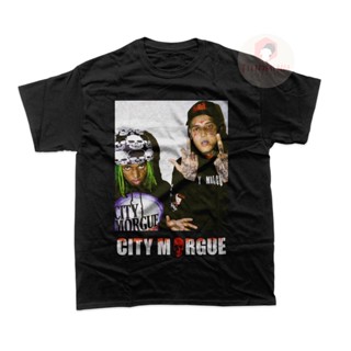 เสื้อยืด พิมพ์ลายกราฟฟิค City Morgue Rap Music ZillaKami Merch SosMula เหมาะกับของขวัญ สําหรับผู้ชาย และผู้หญิง