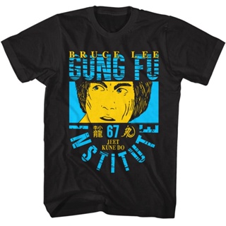 เสื้อยืด พิมพ์ลาย Bruce Lee Gung Fu Institute 67 Jeet Kune Do สําหรับผู้ชาย