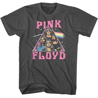 เสื้อยืด พิมพ์ลาย PINK FLOYD Space Faces Prism สําหรับผู้ใหญ่