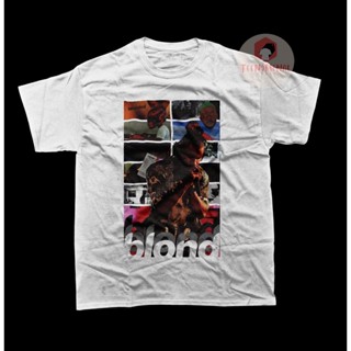 เสื้อยืด พิมพ์ลายกราฟฟิค Frank Ocean Blond Album Tee R&amp;B Music เหมาะกับของขวัญ สําหรับผู้ชาย และผู้หญิง