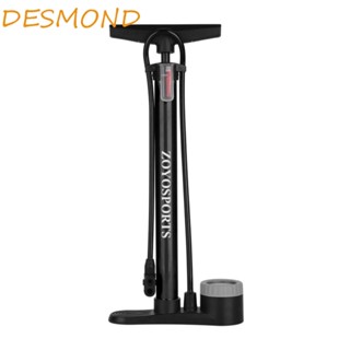 Desmond เครื่องปั๊มลมยางจักรยาน แรงดันสูง พร้อมบารอมิเตอร์ 160PSI น้ําหนักเบา