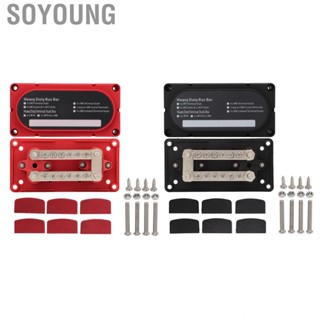 Soyoung Terminal Studs Bus Bar Box Heavy Duty Module Simple Wiring for 12 To 48V Trucks