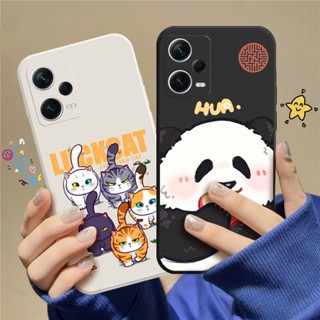 เคสโทรศัพท์มือถือ TPU แบบนิ่ม ลายการ์ตูนแมว สําหรับ Redmi Note 12 PRO 5G C_A8