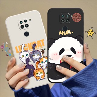 เคสโทรศัพท์มือถือ TPU แบบนิ่ม ลายการ์ตูนแมว สําหรับ Redmi NOTE 9 C_A8