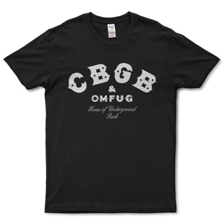 พร้อมส่ง เสื้อยืด พิมพ์ลายวงเมทัล CBGB สไตล์วินเทจ คุณภาพสูง