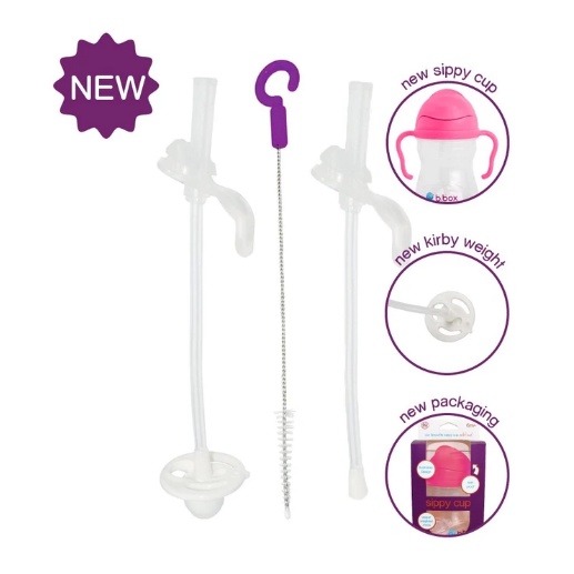 Bbox หลอดอะไหล่+แปรงล้างหลอด Sippy Cup