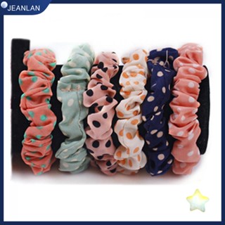 Jeanlan ยางรัดผม สุ่มสี สําหรับผู้หญิง 10 ชิ้น