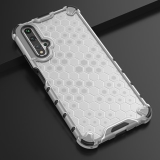 เคสกันกระแทก Huawei Nova 5T 4E Honor View 20 P30 Pro Armor Case Hybrid Hard PC Soft TPU Back Cover ใส