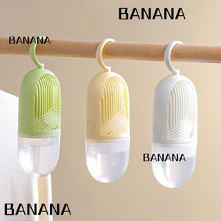 Banana1 กล่องดูดซับความชื้น พลาสติก สีขาว แบบเปลี่ยน ใช้ซ้ําได้ พร้อมถุงดูดซับ 6 ชิ้น