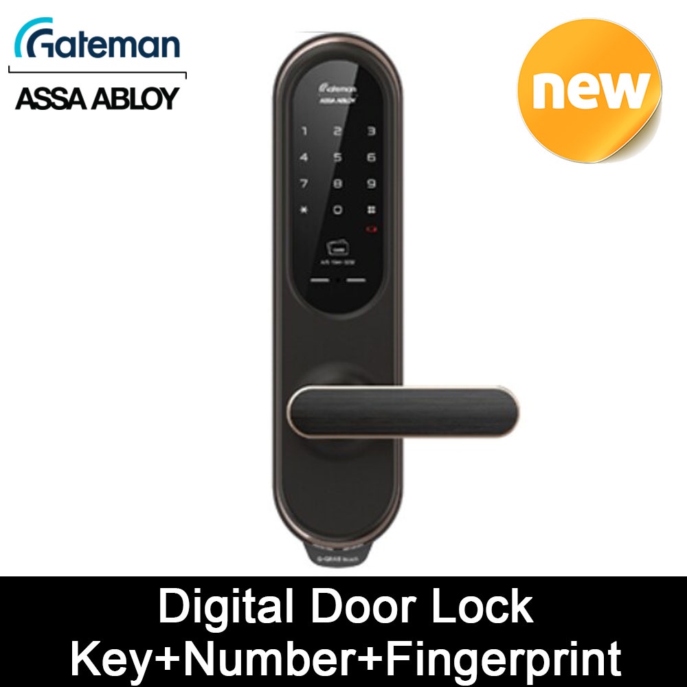 Gateman ASSA ABLOY G-Grab Touch Smart Digital Door Lock Key Number Fingerprint