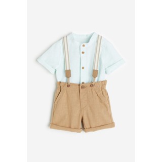 H&amp;M  Boy 2-piece set with braces 1121976_1