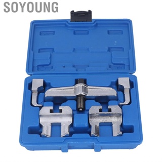 Soyoung 5 Pcs Camshaft Sprocket Pulley Puller  Tool Kit Auto Maintenance for A4 A6 S6 A8 S8 RS4 RS6