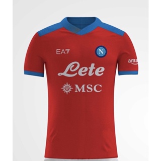 เสื้อกีฬาแขนสั้น ลายทีมชาติฟุตบอล Napoli Home Away Jersey 3rd 2023 2023 ของแท้ 2023