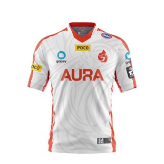 Aura ESPORT 2023 GAMING JERSEY/FREE NICKNAME/FREE หน้ากากและสติกเกอร์