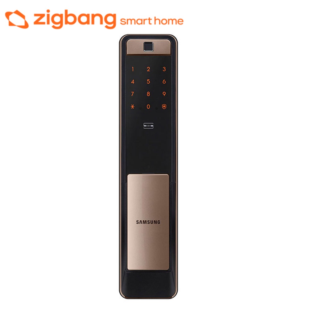 Zigbang Korea SHP-DP960 PLUS Digital Door Lock Fingerprint Pull from Outside