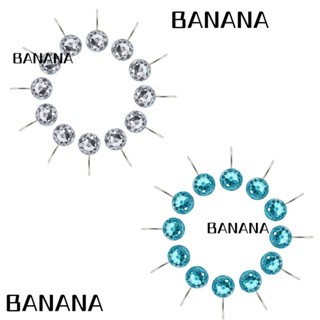 Banana1 ตะขอผ้าม่านอาบน้ํา อะคริลิค ยืดหยุ่น ทนทาน รับน้ําหนักได้เยอะ 2 สี สําหรับห้องน้ํา 24 ชิ้น