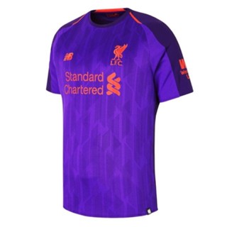 เสื้อกีฬาแขนสั้น ลายทีม Liverpool Away 2023/19