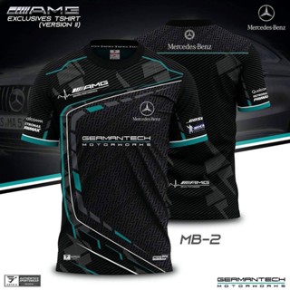 Merced3s BENZ เสื้อยืด แขนสั้น