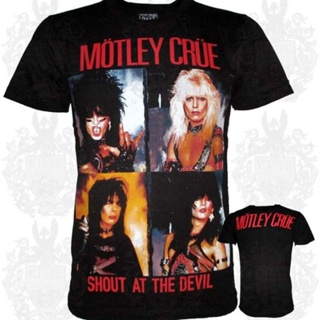 Motley CRUE - เสื้อวงร็อค ไซซ์ S-5XL 100-160 ซม.