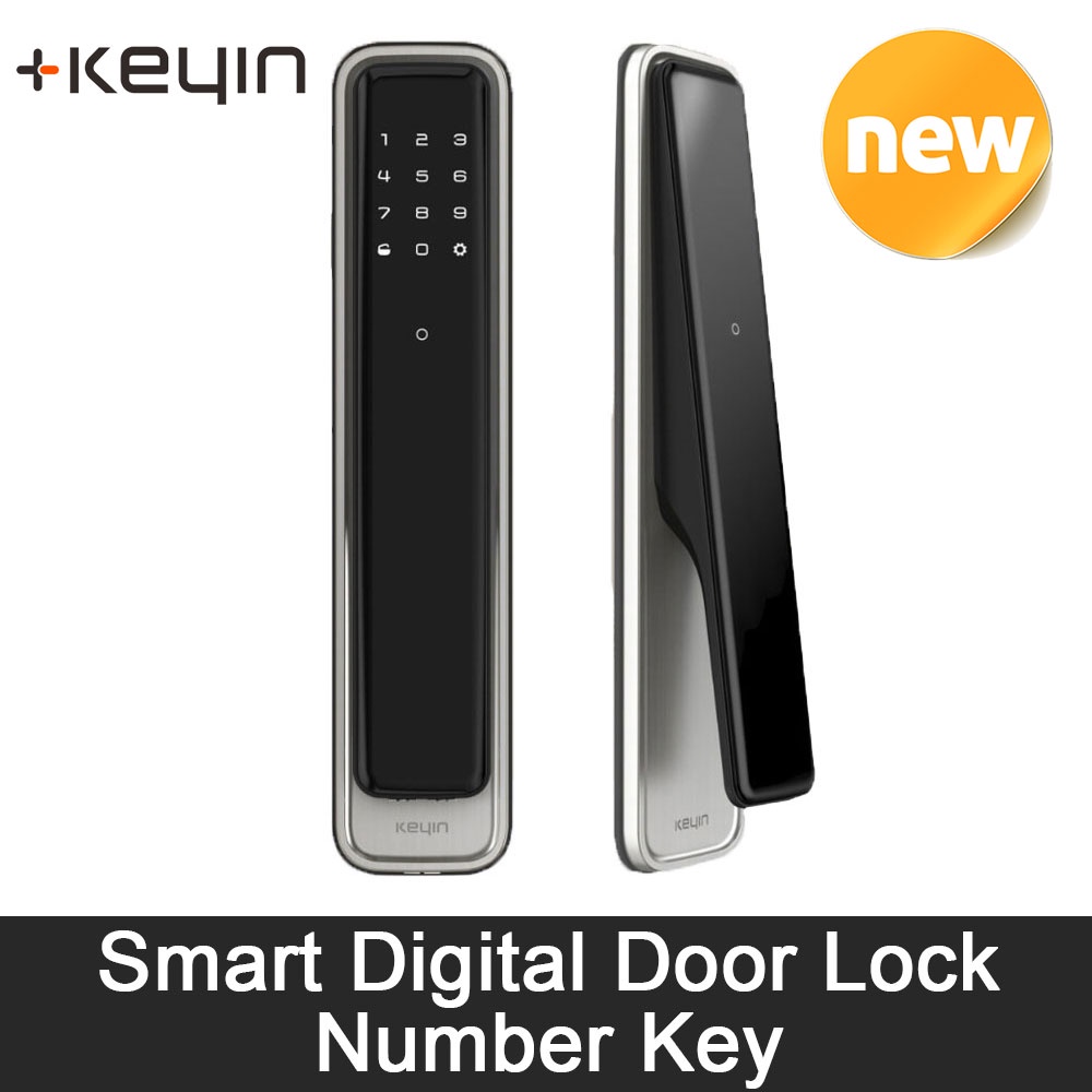 KEYIN KEYIN L Smart Digital Door Lock Number Key Push from Outside