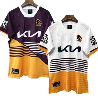 เสื้อกีฬารักบี้ ลายทีมชาติออสเตรเลีย brisbane broncos 2023