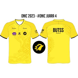 ใหม่ เสื้อกีฬาแขนสั้น ลาย ONIC Esports 2023m4 Home &amp; Away Nickname Pro Edition ONIC Esports ONIC ESPORT 2023 2023 Jersey Mpl Ph Jersey