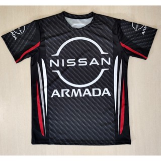 เสื้อยืด พิมพ์ลาย nissan us 3 มิติ สําหรับผู้ชาย 1 ชิ้น