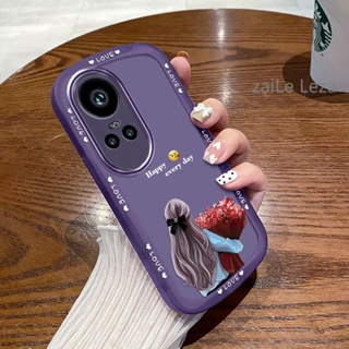 เคส OPPO Reno 10 Pro 5G เคส OPPO Reno 10 Pro+ Pro Plus Reno 8T 4G 5G Reno 8 Z 8Z 7Z 6Z เคสมือถือ แบบนิ่ม ป้องกันกล้อง กันกระแทก สําหรับ