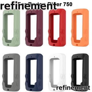 Refinement ซิลิโคนกันชนหน้าจอ กันชน แบบนิ่ม สําหรับจักรยาน Bryton Rider 750