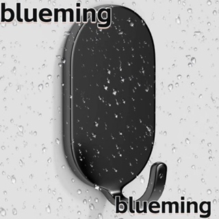 Blueming2 ตะขอแขวนผ้าขนหนู กุญแจ หมวก สเตนเลส มีกาวในตัว กันน้ํา ติดตั้งง่าย สีดํา ทนทาน สําหรับตกแต่งผนังประตู 6 ชิ้น