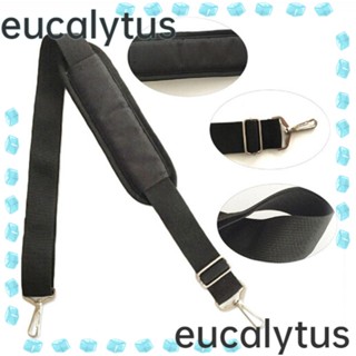 Eucalytus1 สายกระเป๋า ปรับได้ 145 ซม. เข็มขัดกระเป๋าถือ ไนลอนแข็งแรง สีดํา สายสะพายไหล่ อุปกรณ์เสริมกระเป๋า