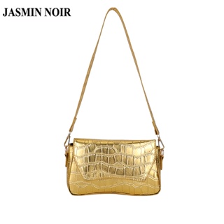 Jasmin NOIR กระเป๋าสะพายข้าง หนังจระเข้ ขนาดเล็ก สําหรับผู้หญิง