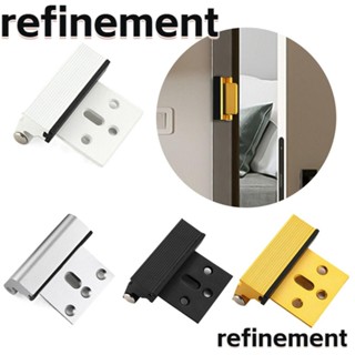 Refinement บานพับประตู บานพับตู้ เฟอร์นิเจอร์ อุปกรณ์เสริมความปลอดภัย ล็อคประตู เสริมความปลอดภัยตอนกลางคืน ป้องกันเด็ก ล็อคหน้าต่างแข็ง