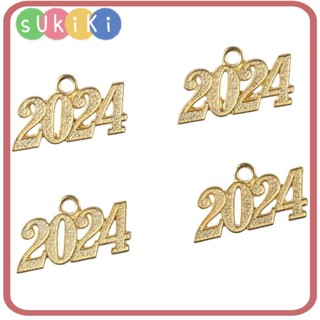 Sukiki จี้พู่ สีทอง 2024 สําหรับปี 2024 DIY 50 ชิ้น