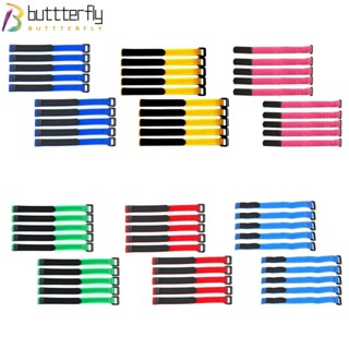 Buttterfly สายรัดรถบังคับ หลากสี 10 ชิ้น