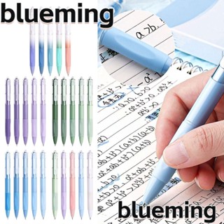 Blueming2 ปากกาลูกลื่น พร้อมคลิปหนีบ หมึกสีดํา คุณภาพสูง สําหรับนักเรียน