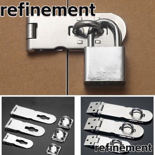 Refinement กลอนล็อคประตู กุญแจ สเตนเลส กันขโมย ฮาร์ดแวร์ กันขโมย ตู้ ตู้