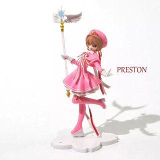 Preston ฟิกเกอร์ PVC รูปการ์ตูนอนิเมะ Captor Sakura น่ารัก สําหรับเด็กผู้หญิง