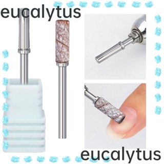 Eucalytus1 ดอกสว่าน ทรงกรวย ขนาดเล็ก อุปกรณ์เสริม สําหรับขัดเล็บมือ เล็บเท้า หนังกําพร้า