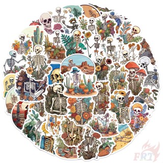 50 ชิ้น / ชุด ❉ สติกเกอร์ ลายกระดูก ดอกไม้ พฤกษศาสตร์ 01 ❉ สติกเกอร์แฟชั่น กันน้ํา DIY Doodle