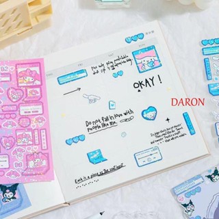 Daron สติกเกอร์กระดาษ ลายแมว KT Cat Gooka Goo แฮนด์เมด DIY สําหรับติดตกแต่ง