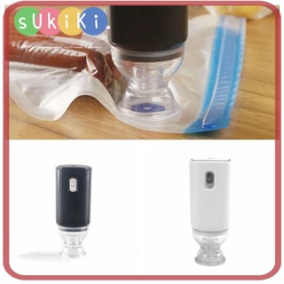 Sukiki เครื่องดูดฝุ่นอาหาร โพลีโครมาติก Usb|ถุงบีบอัด ทรงสี่เหลี่ยมผืนผ้า สําหรับใช้ในครัวเรือน