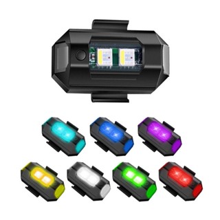 ไฟท้ายรถจักรยาน 7 สี ชาร์จ Usb