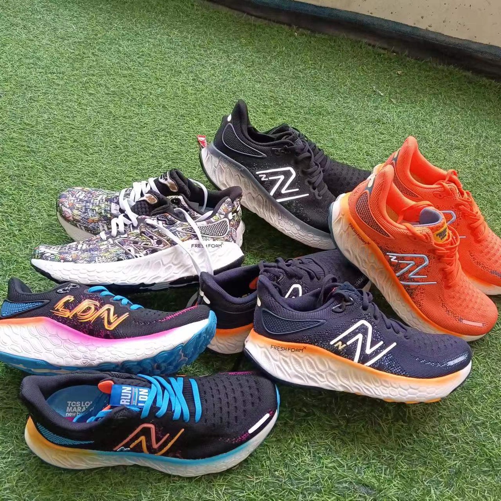 ขายดี! ✅New/balance NB โฟมล้างหน้า กว้าง 1080 V12 (2E) | ผู้หญิง / ผู้ชาย | สายฟ้า / ขาวดํา